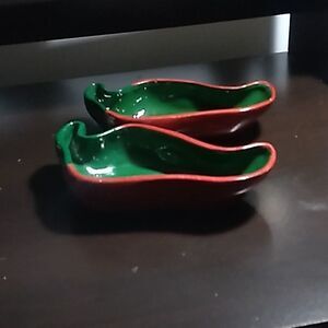 Two Chilli Pepper Bowls